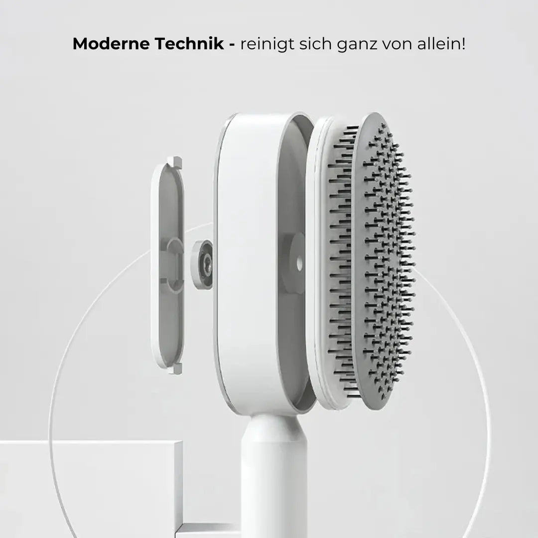 Skingleam - Selbstreinigende Haarbürste - Skingleam