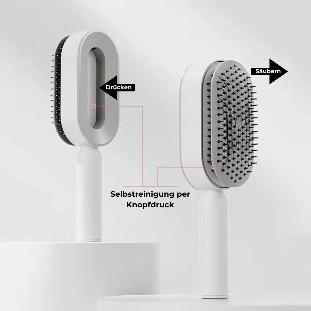 Skingleam - Selbstreinigende Haarbürste - Skingleam